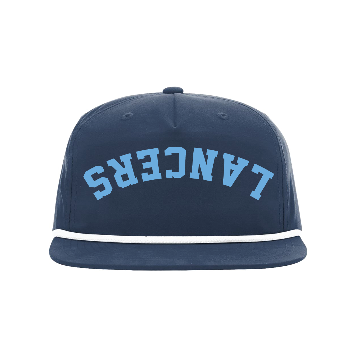 Layton Lancers Upside down Blue Rope Snapback Hat