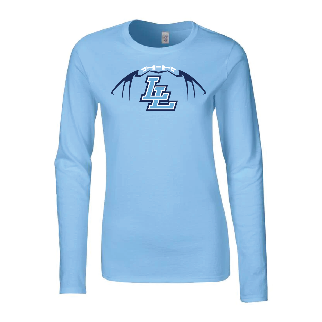 Layton Lancers LL Football Cotton Long Sleeve T-Shirt