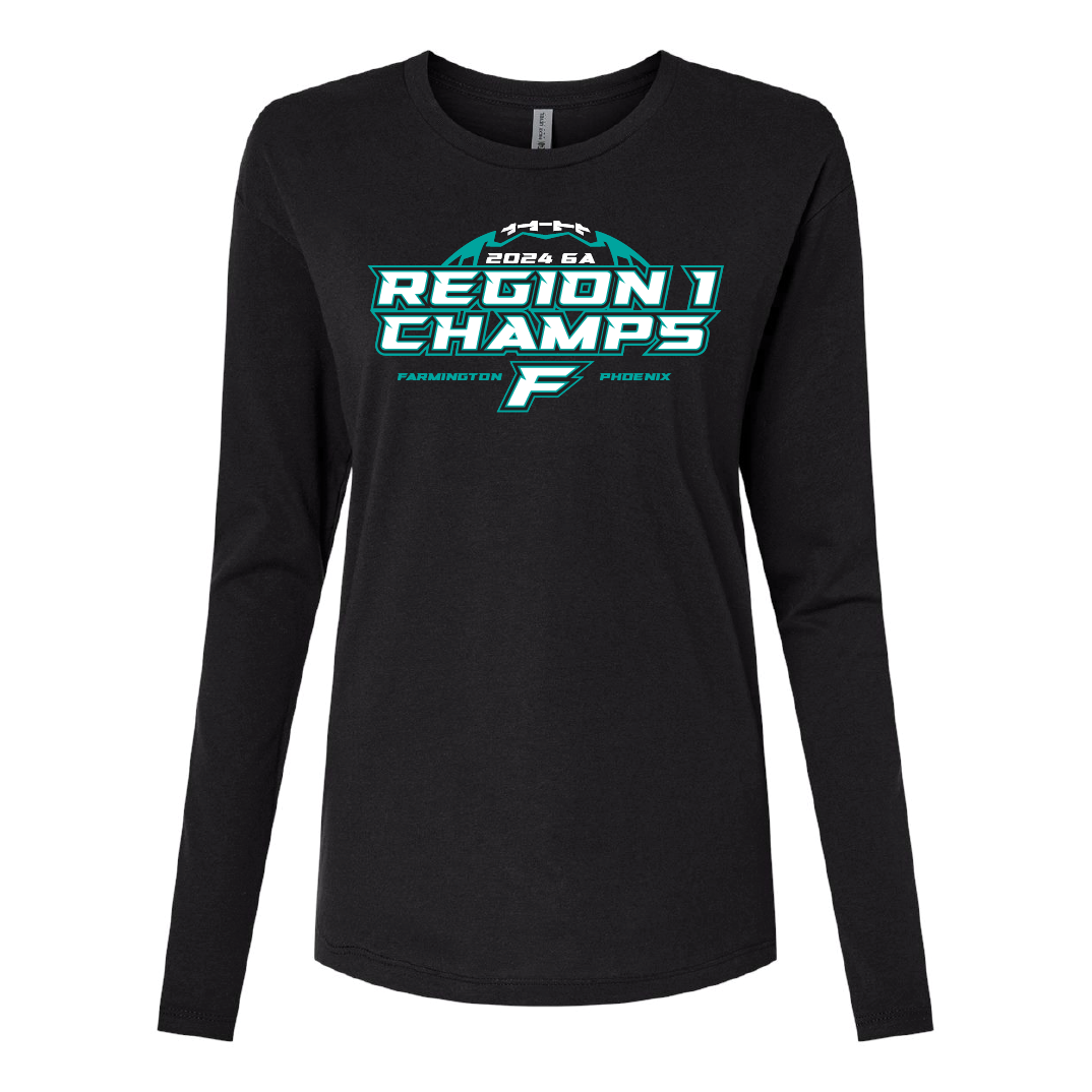 Region 1 Champs Cotton Long Sleeve T-Shirt