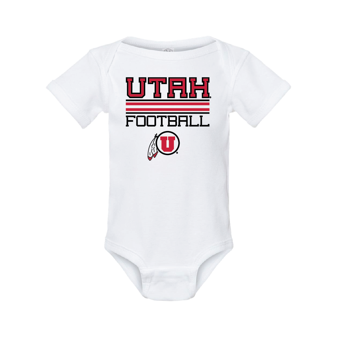 Utah Football w/Circle and Feather Onesie