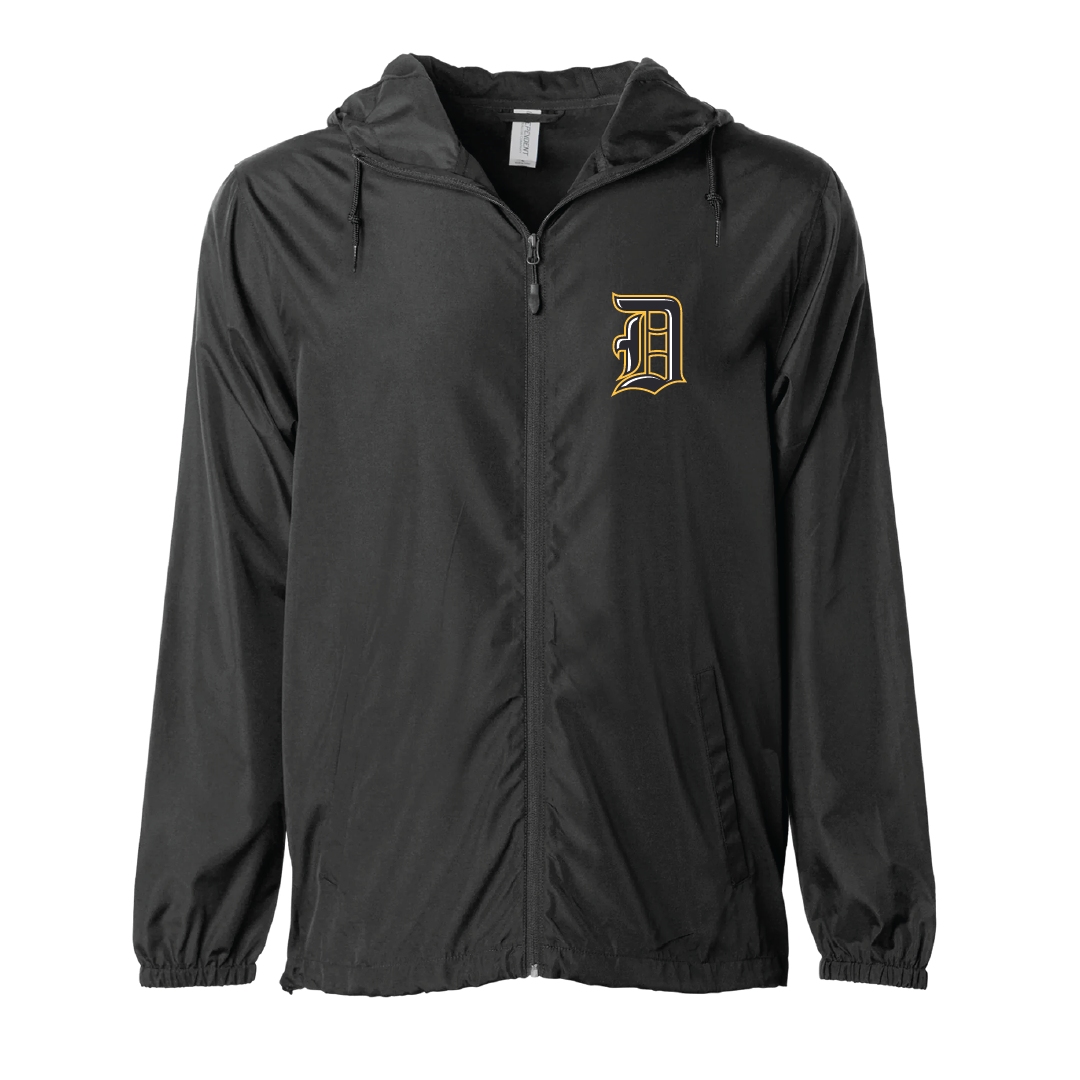 Davis Darts D Lightweight Windbreaker Full-Zip Jacket