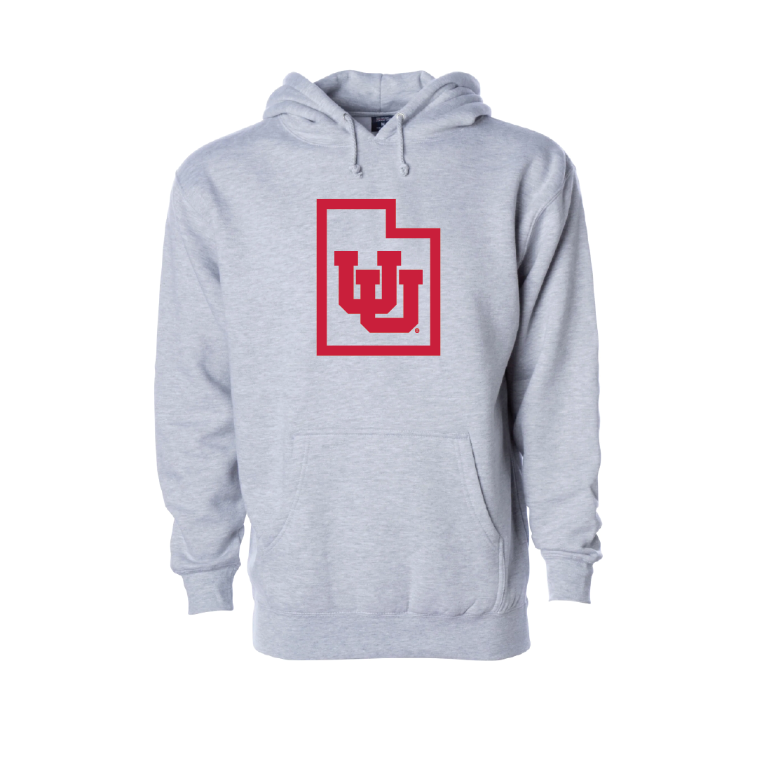 Interlocking UU - State Outline Embroidered Hoodie