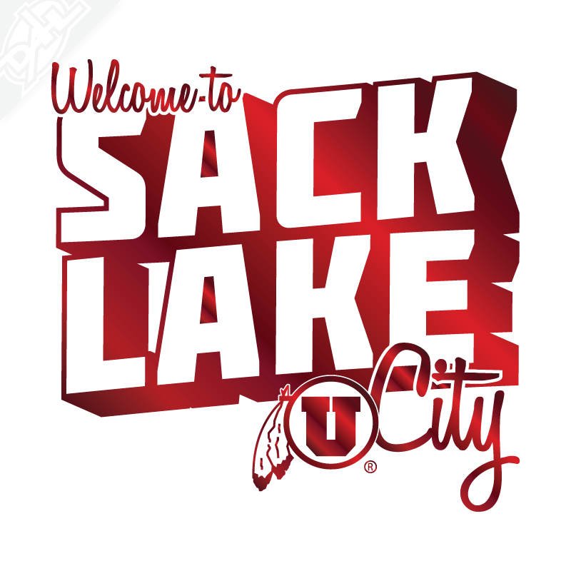 Sack Lake City Vinyl Decal