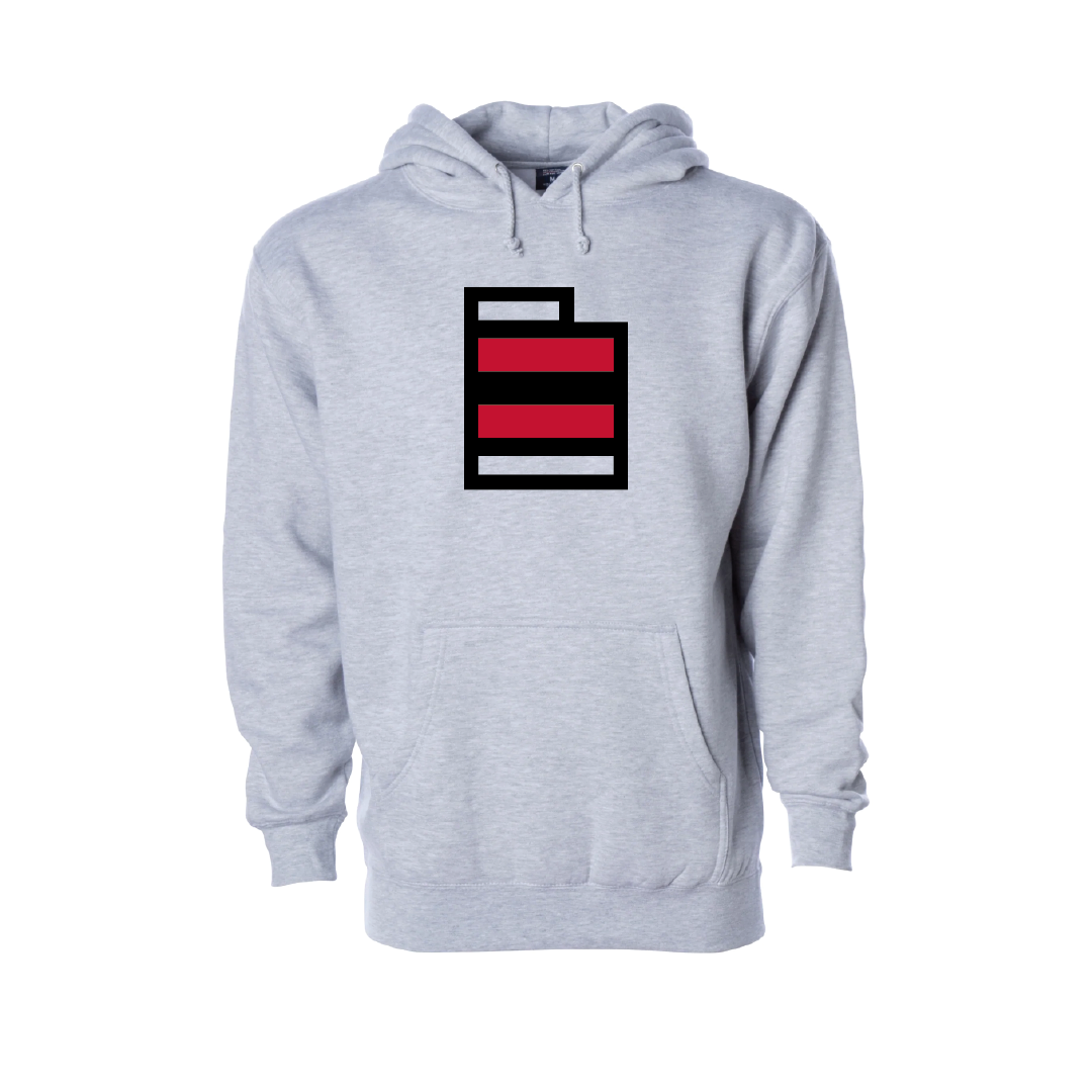 State W/Utah Stripe Embroidered Hoodie