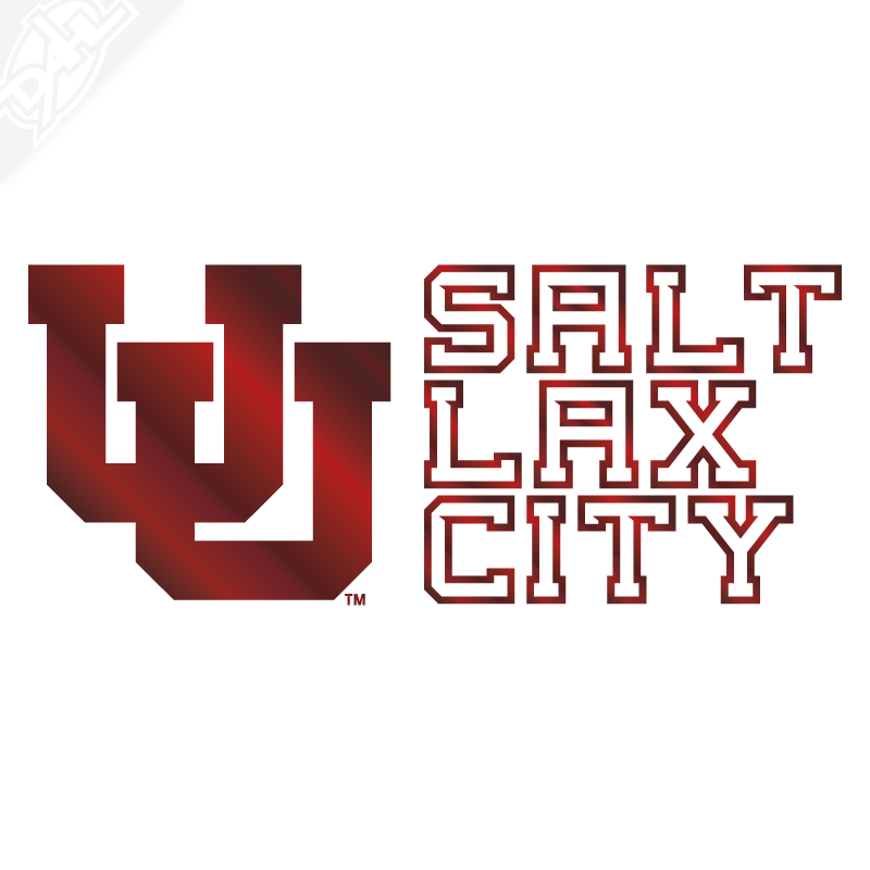 Interlocking UU - Salt Lax City Vinyl Decal