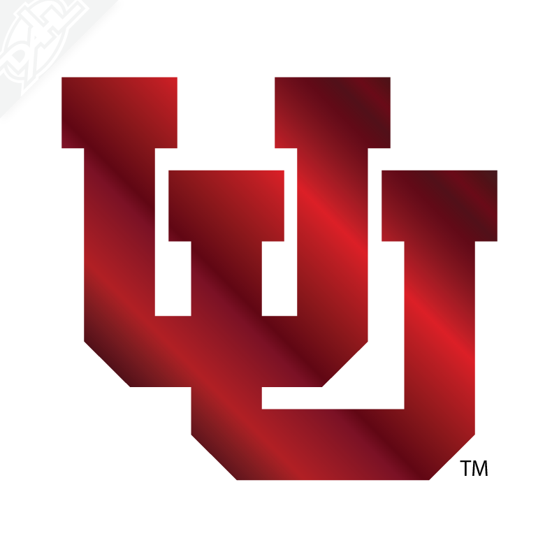 Interlocking UU Vinyl Decal
