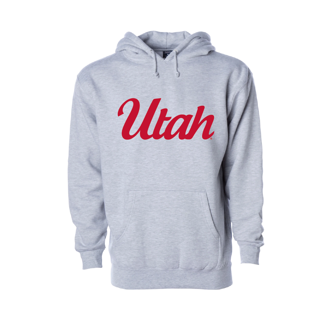 Utah Script Embroidered Hoodie