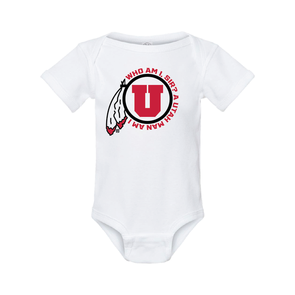 A Utah Man Am I  - Circle and Feather Onesie