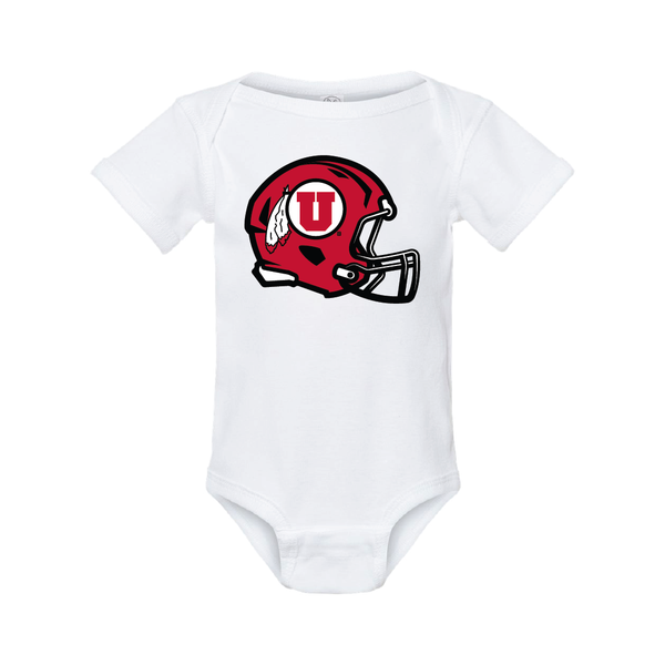 Circle and Feather Helmet Onesie