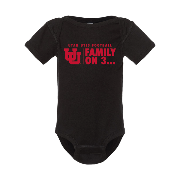 Family on 3 - Interlocking UU Onesie