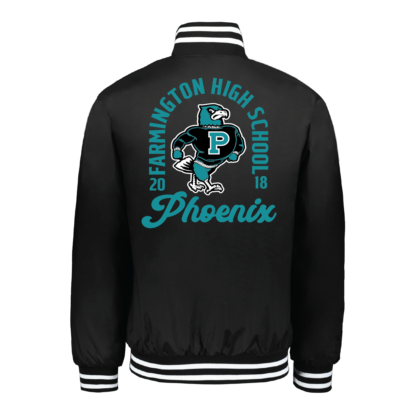 Retro Phoenix - Black Heritage Jacket