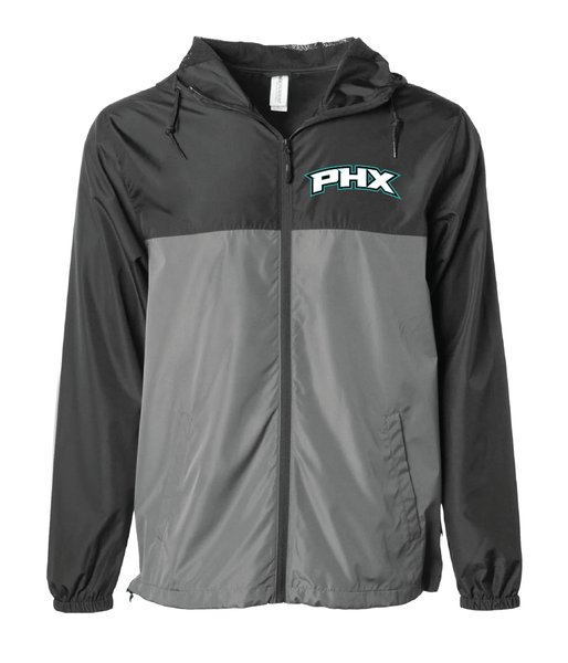 Farmington Phoenix PHX Logo Lightweight Windbreaker Full-Zip Jacket