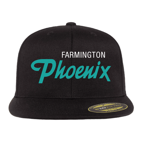 Farmington Phoenix Script Flat Bill Flex Fit