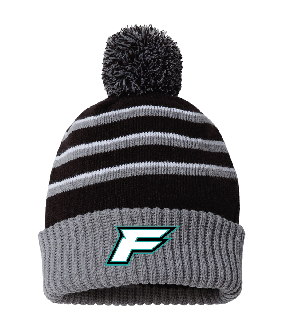 Farmington Pom Cuffed Beanie