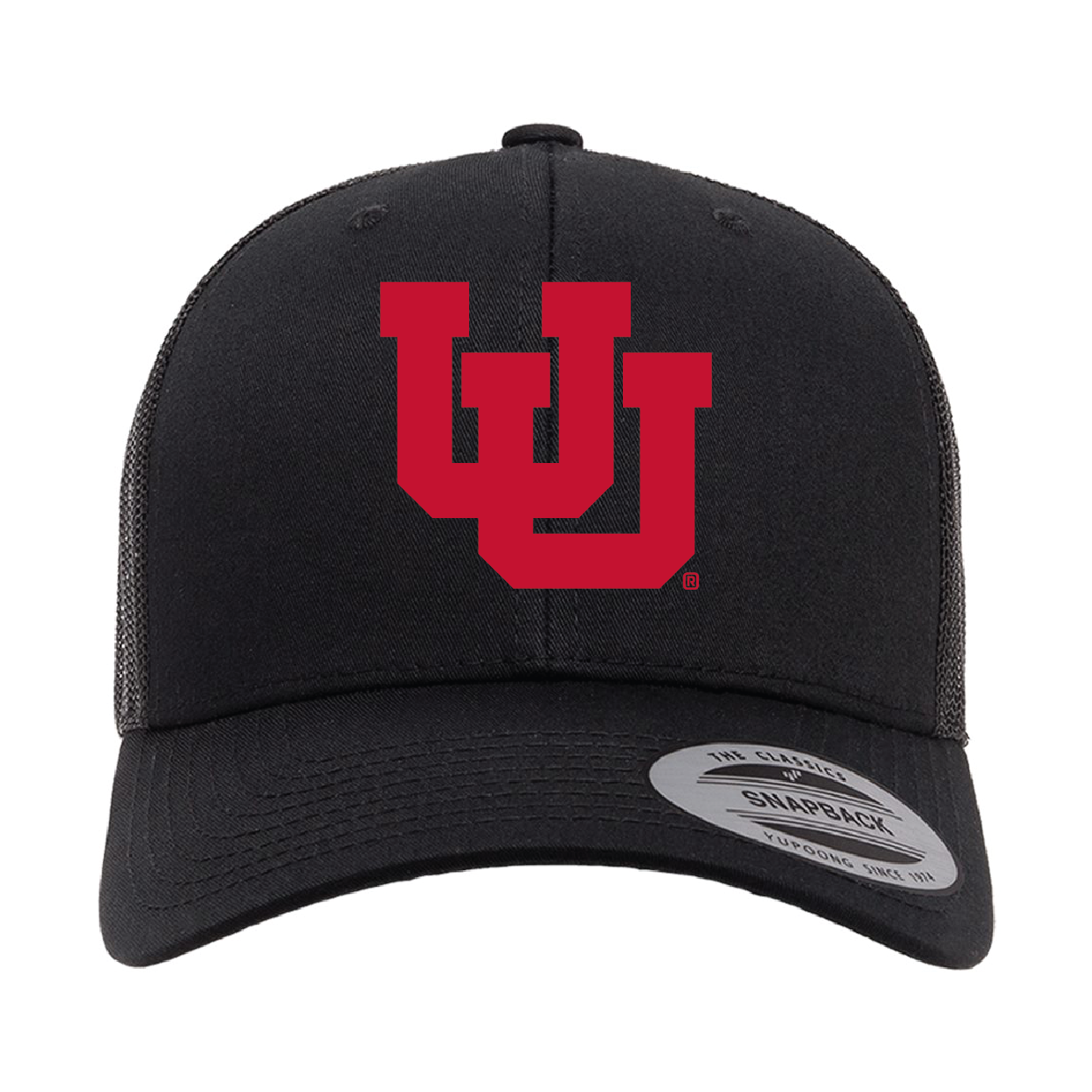 Interlocking UU - Single Color Snapback Trucker Hat