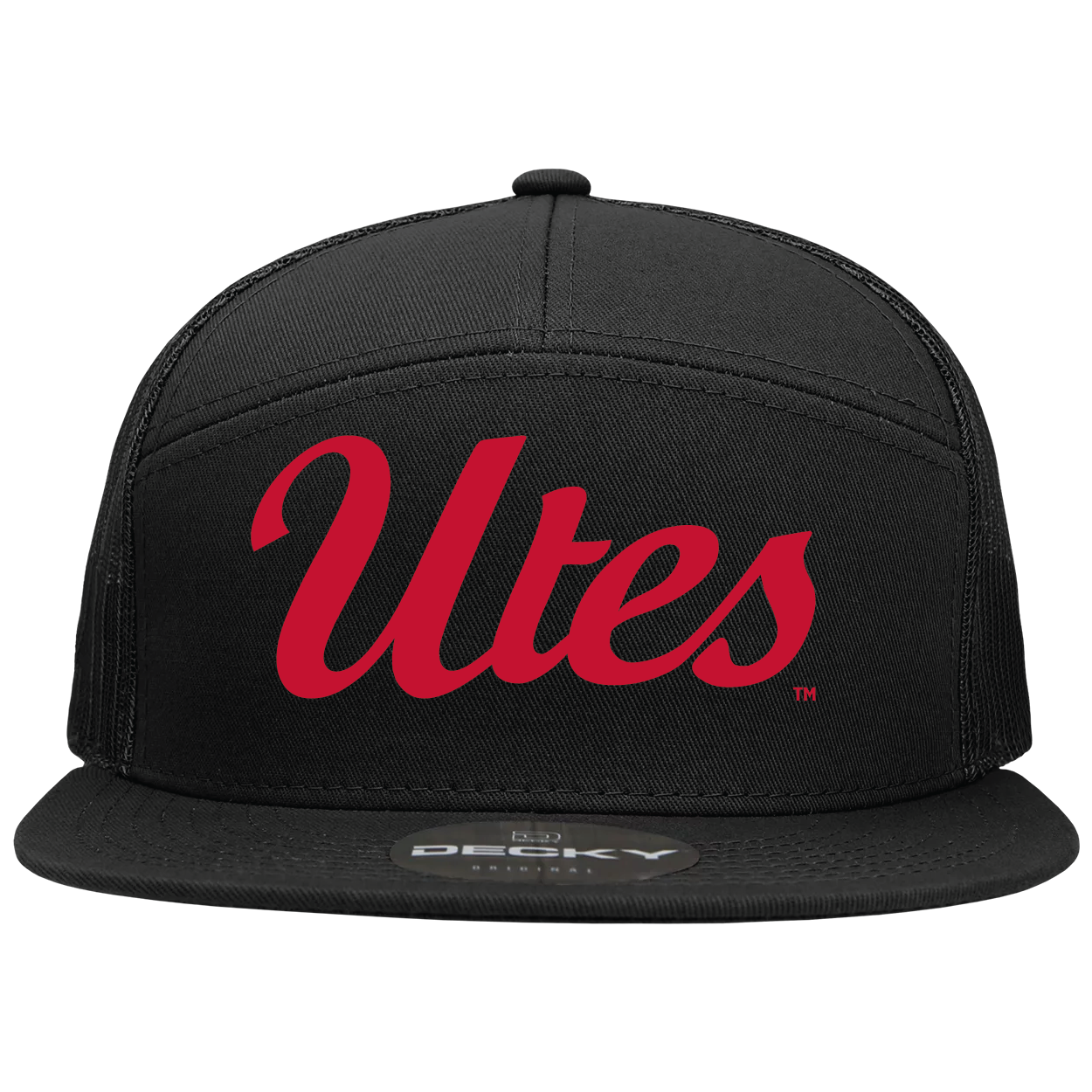 Utes Script 7 Panel Trucker Snapback