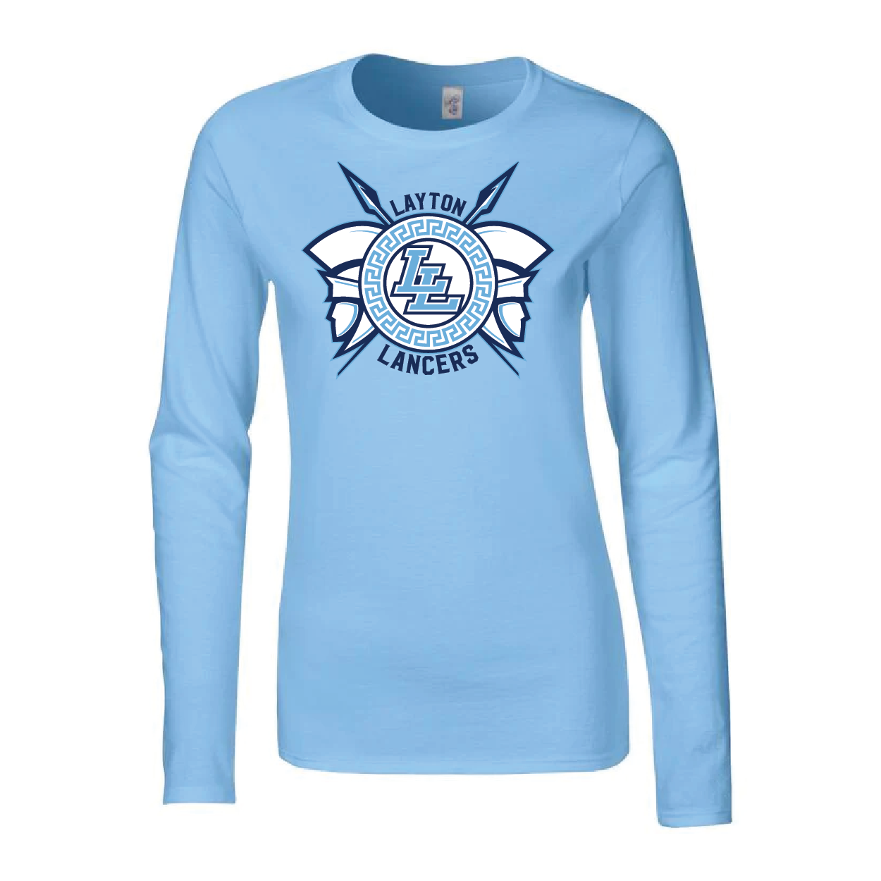 Layton Lancers Shield Cotton Long Sleeve T-Shirt