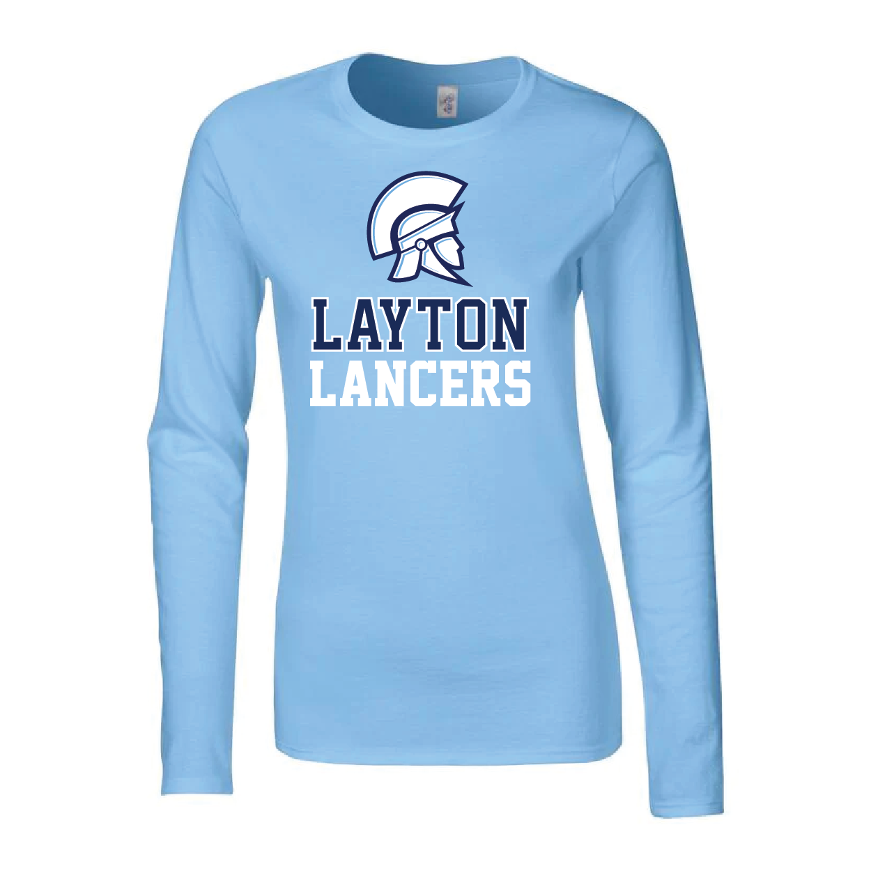 Layton Lancers Stacked Cotton Long Sleeve T-Shirt