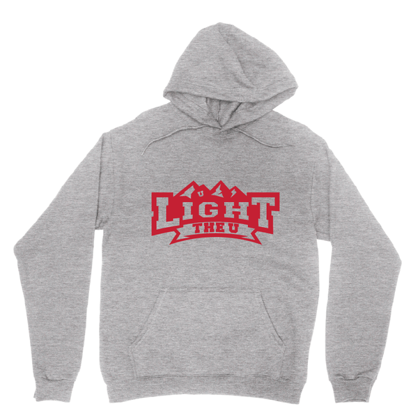 Light the U - Single Color - Embroidered Hoodie