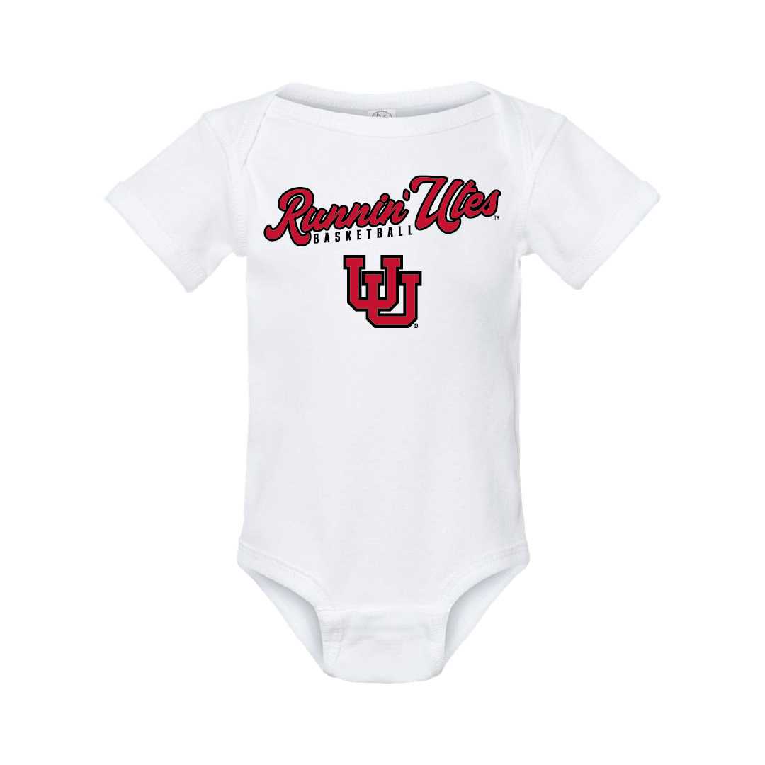 Running Utes Basketball Onesie