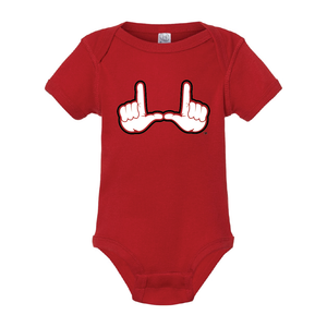 Flash the U Hands Onesie