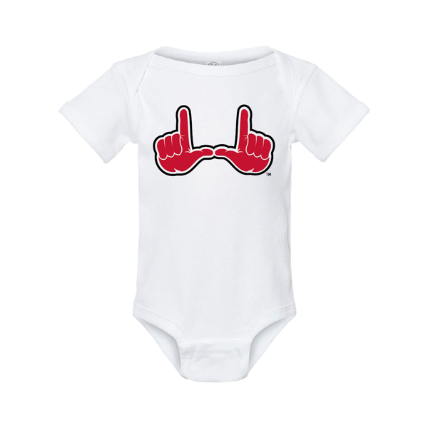 Flash the U Hands Onesie