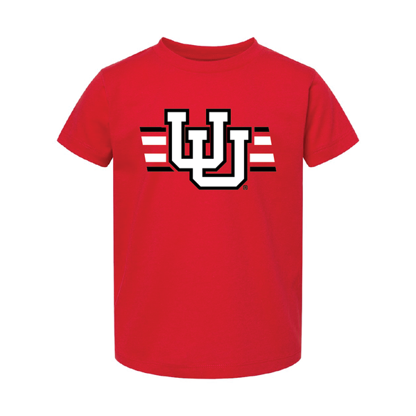 Interlocking UU w/Utah Stripe Toddler Shirt