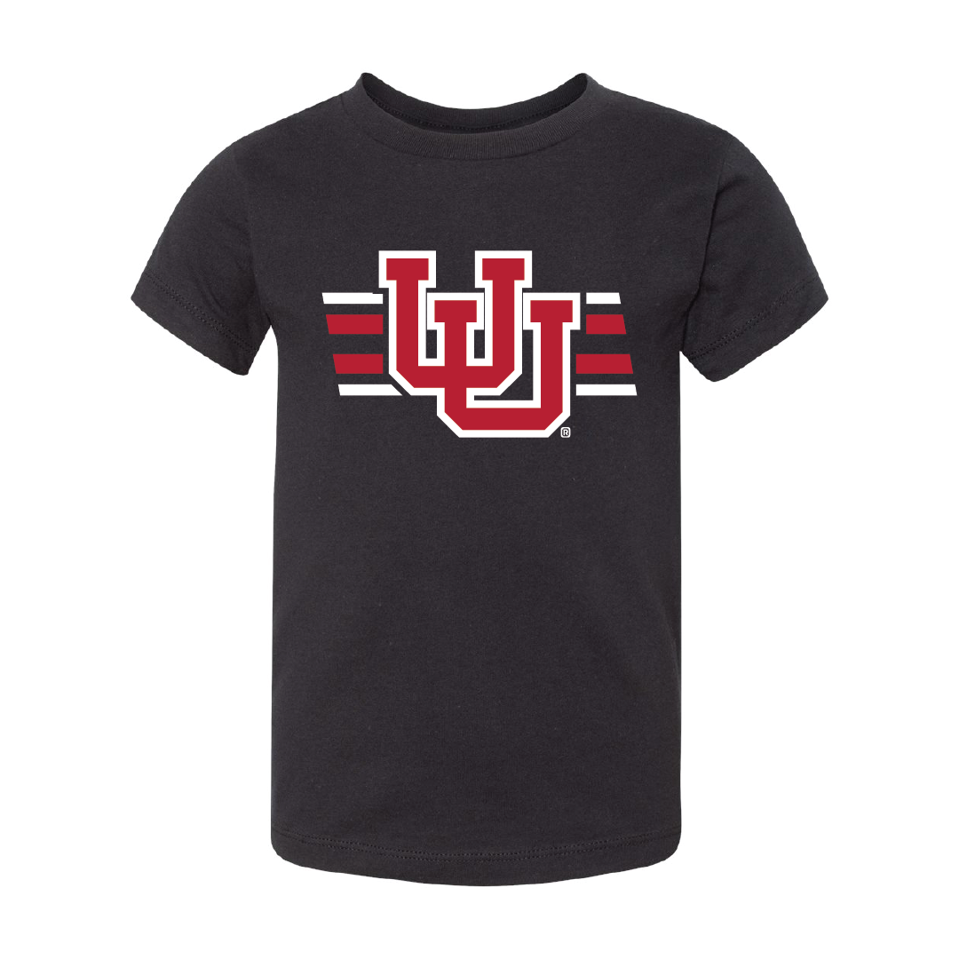 Interlocking UU w/Utah Stripe Toddler Shirt