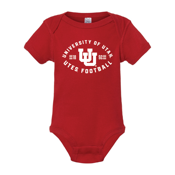 Univeristy of Utah Utes Football Onesie