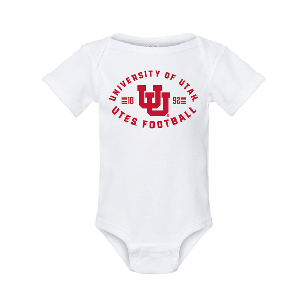 Univeristy of Utah Utes Football Onesie