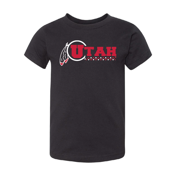 Utah Basketball Throwback Toddler Shirt