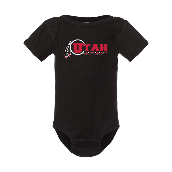 Utah Basketball Throwback Onesie