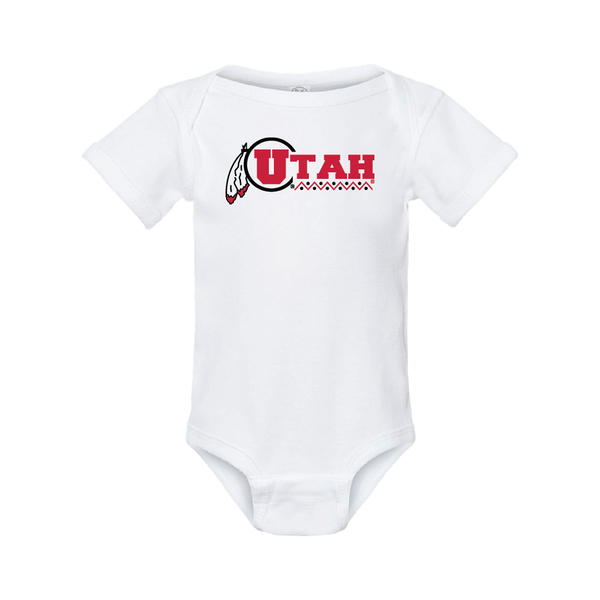 Utah Basketball Throwback Onesie