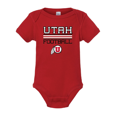 Utah Football w/Circle and Feather Onesie