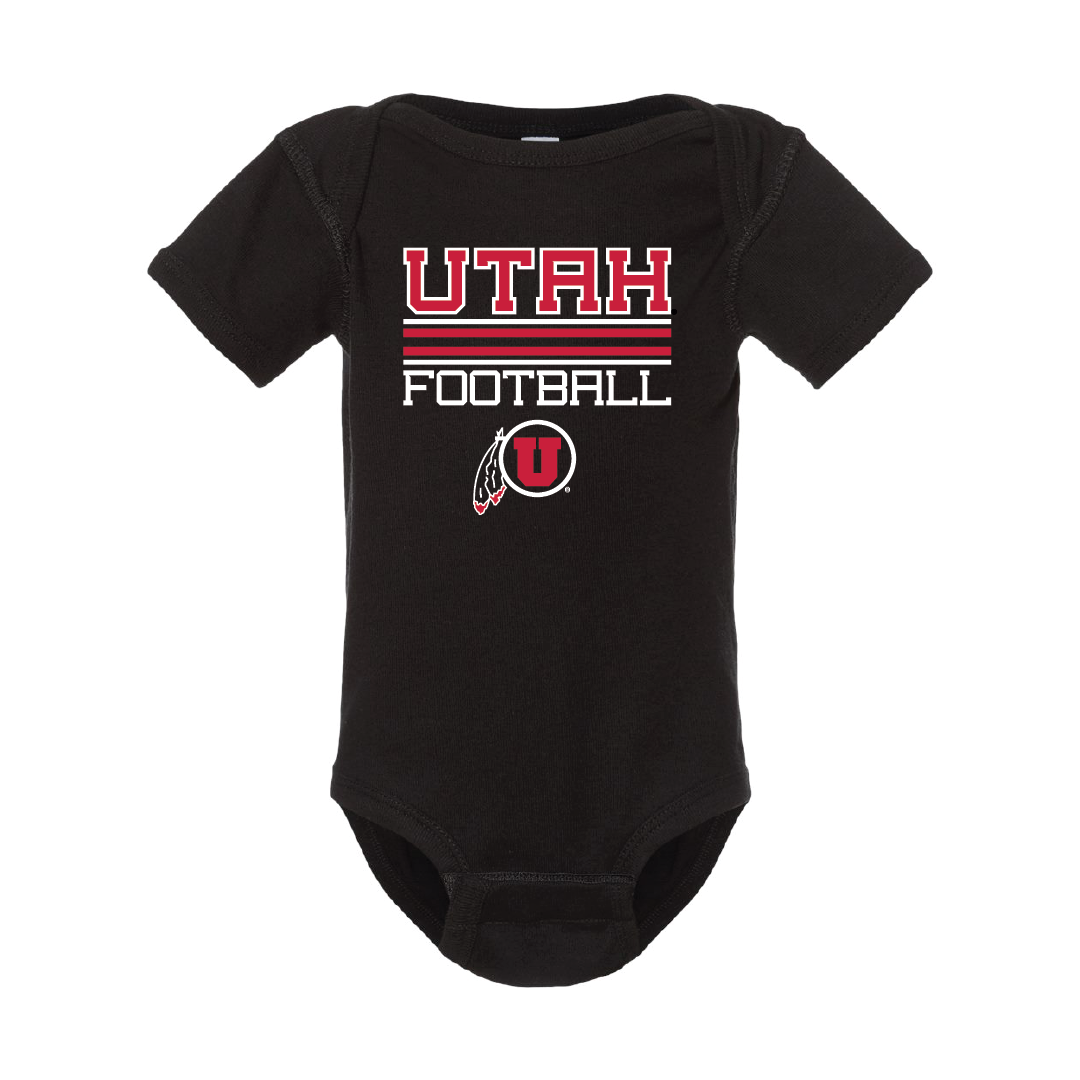 Utah Football w/Circle and Feather Onesie