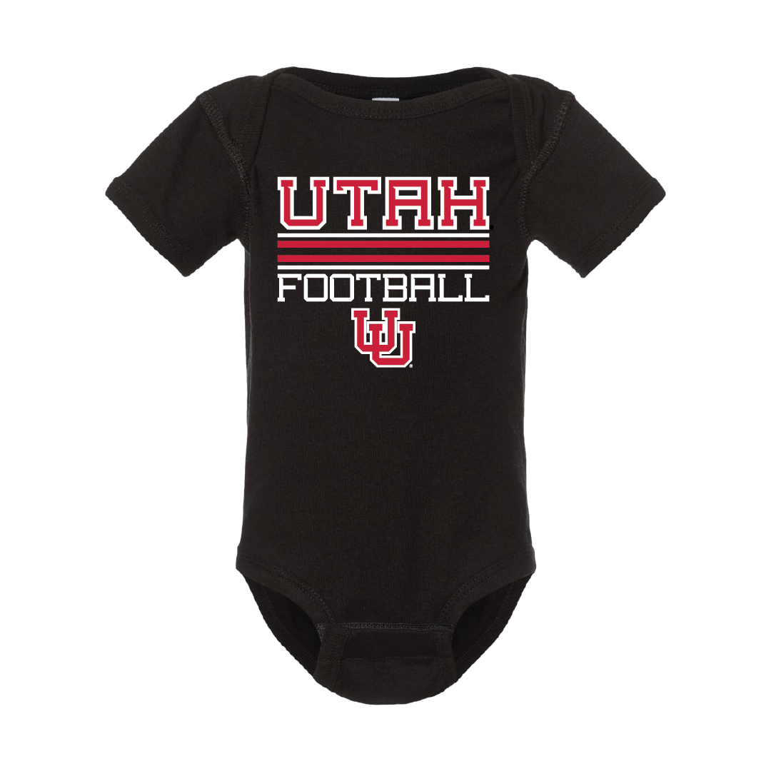 Utah Football w/Interlocking UU Onesie