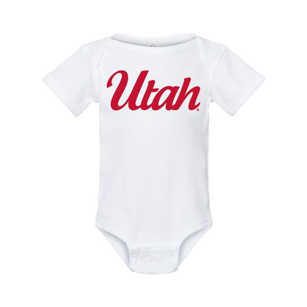 Utah Script Onesie