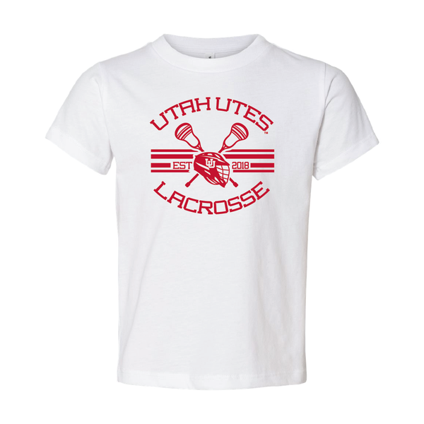 Utah Utes Lacrosse Toddler Shirt