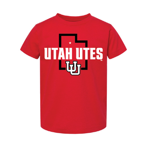 Utah Utes State w/UU Toddler Shirt