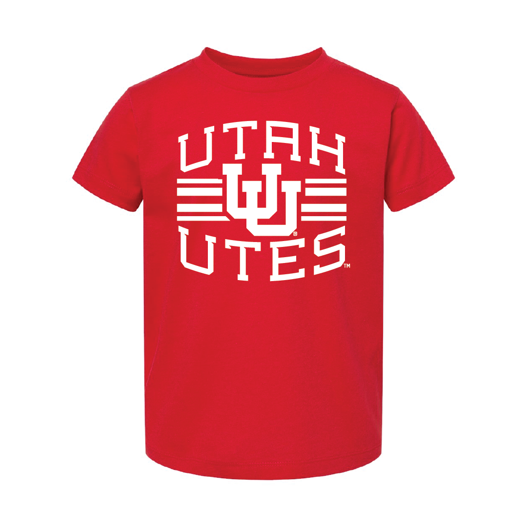 Utah Utes w/Interlocking UU Toddler Shirt