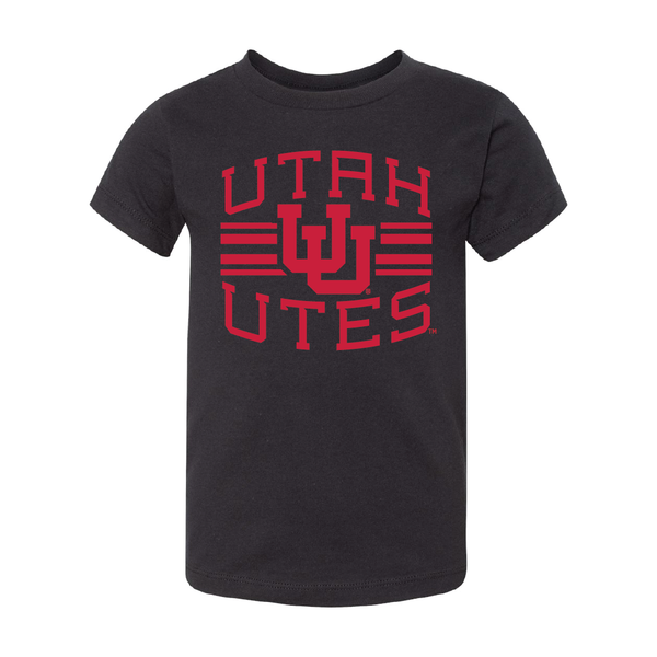 Utah Utes w/Interlocking UU Toddler Shirt