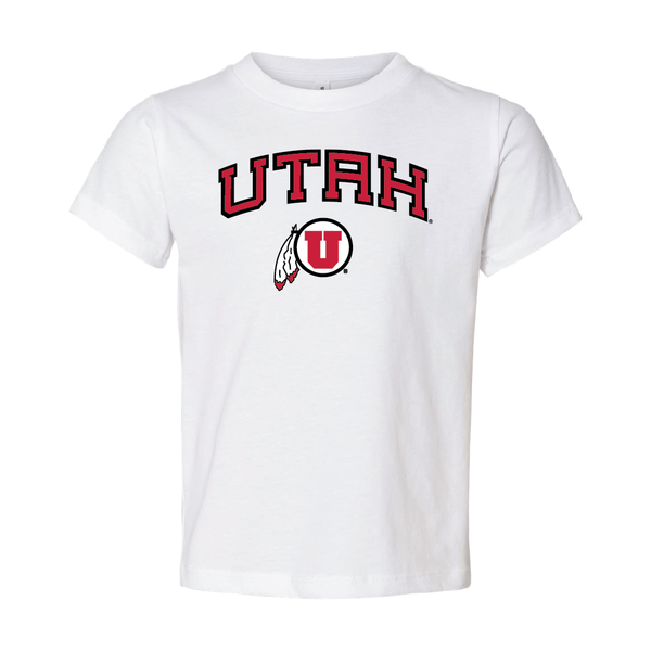 Utah Arch w/Circle and Feather Toddler Shirt