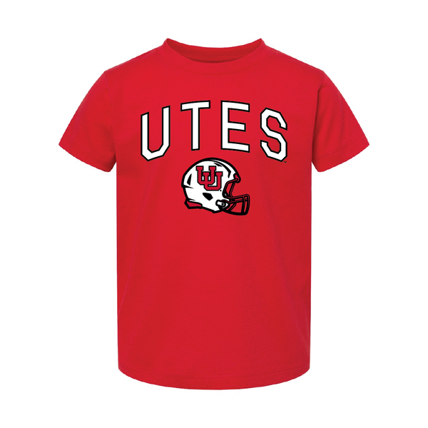 Utes W/Helmet Toddler Shirt