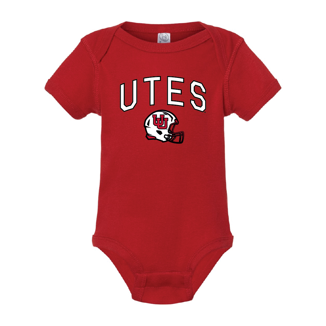 Utes W/Helmet Onesie