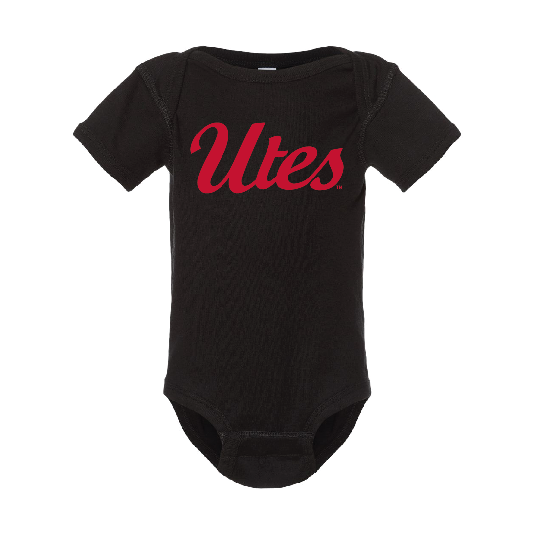 Utes Script Onesie
