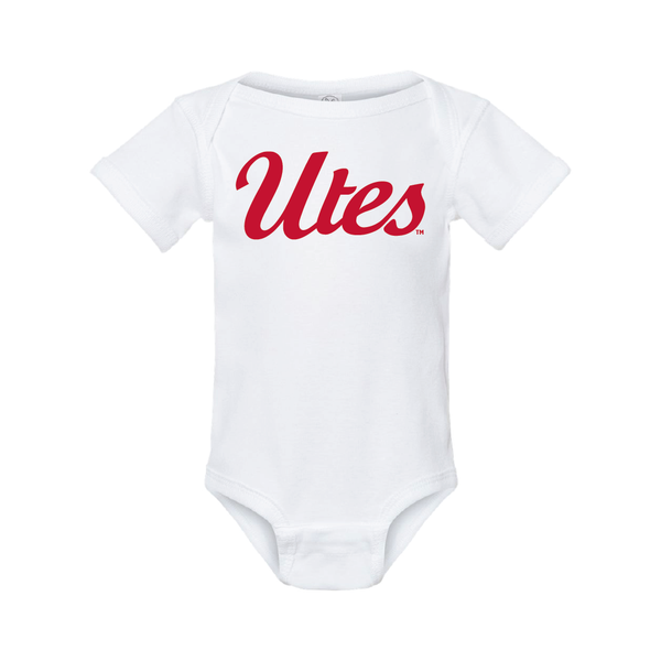 Utes Script Onesie