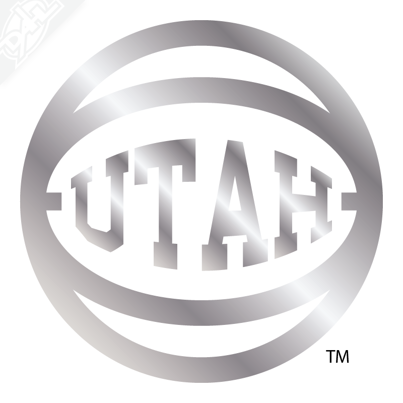 Retro Utah Basketball Vinyl Decal