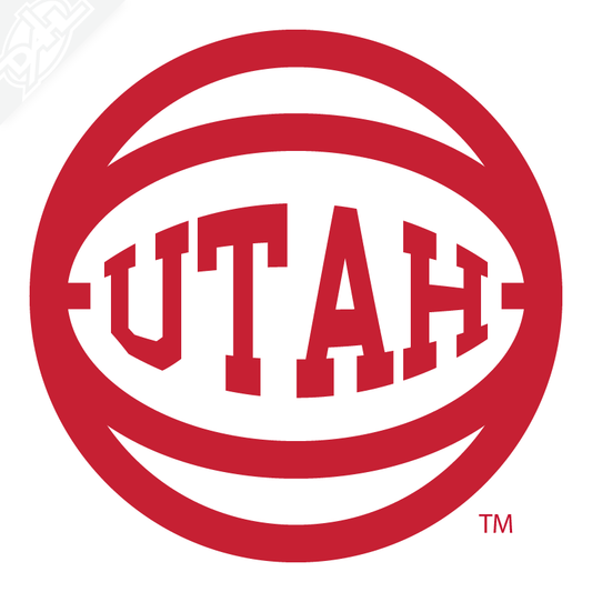 Retro Utah Basketball Vinyl Decal