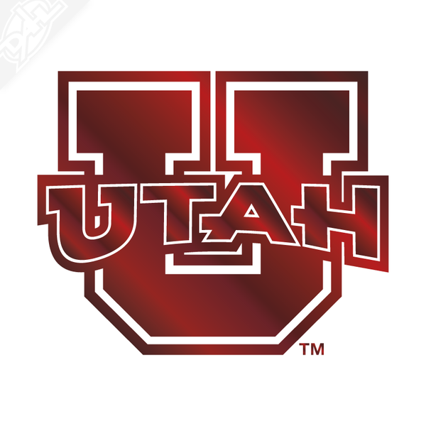 Block U - Utah Vinyl Decal