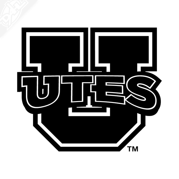 Block U - Utes Vinyl Decal